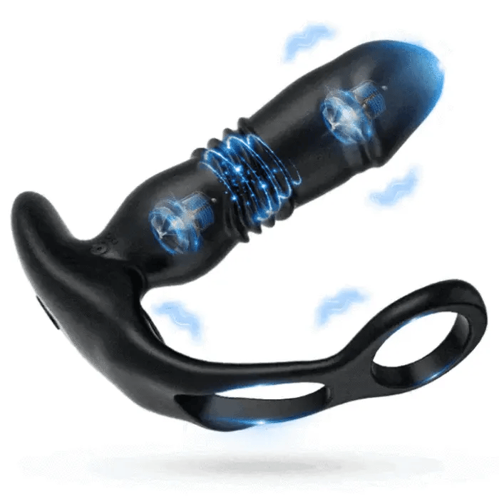 thrusting anal dildo